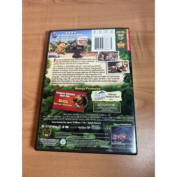 Up (DVD, 2009) Disney Pixar With Disney Movie Rewards - Picture 2 of 8